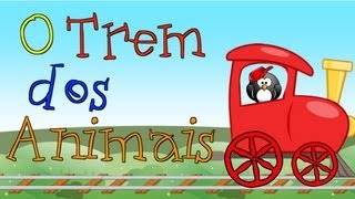 GUGUDADA  O Trem dos Animais animação infantil [upl. by Dugan]