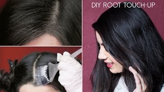 How To Do A Root TouchUp At Home  Quick and Easy Tutorial  Tips by Glamrscom [upl. by Ysle]