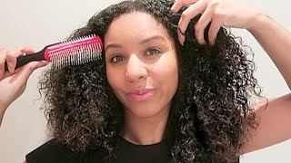 How To Detangle Curly Hair 2 Methods [upl. by Vincenty]