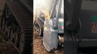 SKID STEER FORESTRY MULCHING forestrymulching [upl. by Mendy]