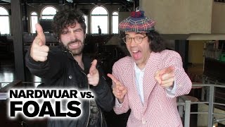 Nardwuar vs Foals [upl. by Amikat]