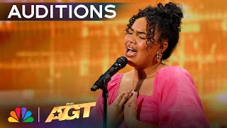 Brooke Bailey Sings quotAint No Wayquot by Aretha Franklin  Auditions  AGT 2024 [upl. by Acinnod]