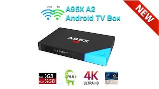 NEXBOX A95X A2 Amlogic S912 RAM 3GB32GB 4K Android TV BOX [upl. by Birch656]