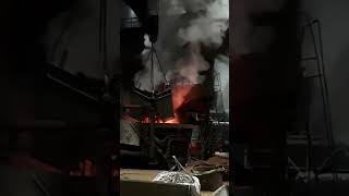 Smelter explosion no one injured excavator smartmachinery automobile smartmachines machine [upl. by Dlorej]