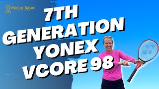 Play testing the NEW Yonex VCore 98 7th generation  tennis racket review [upl. by Letha]