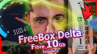 Freebox Delta V7  la Fibre 10 Gb Ultra Haut Debit ✅ [upl. by Lindsley765]