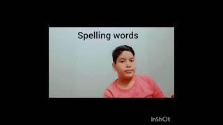 English spelling words olmpiad book📕📕 English course [upl. by Enelrak149]