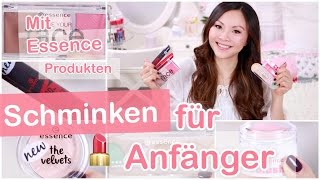 SCHMINKEN FÜR ANFÄNGER mit ESSENCE PRODUKTEN  Mamiseelen [upl. by Einhoj21]