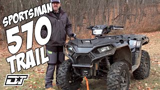 2021 Polaris Sportsman 570 Trail Detailed ATV Overview [upl. by Hameerak672]