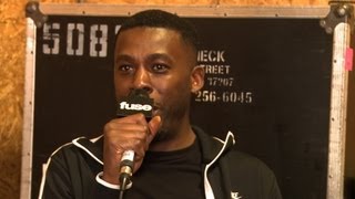 GZA on Lecturing at Harvard New Album Dark Matter  SXSW [upl. by Orgel]