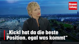 Nina Hoppe „Kickl hat da die beste Position egal was kommt“  kronetv NACHGEFRAGT [upl. by Aicats]