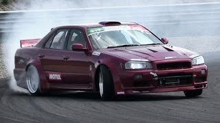 Nissan Skyline R34 Sedan with LS3 Engine Drifting [upl. by Ynaffi547]