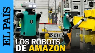 AMAZON incorpora en sus almacenes a robots humanoides que trabajan junto a sus empleados  EL PAÍS [upl. by Inalak547]