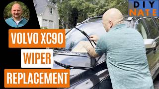 How to Change Windshield Wipers on Volvo XC90 2013 Quick Replacement amp Caution for Wiper Blades [upl. by Jaynes]