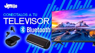 Como conectar Parlantes y Audífonos Bluetooth al Televisor [upl. by Nirot902]