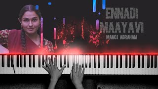 Ennadi Maayavi Nee  Manoj Abraham  PianoKeyboard Tutorial [upl. by Curkell]