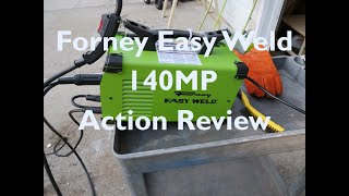 Forney 140MP Welder Action Review [upl. by Evslin]