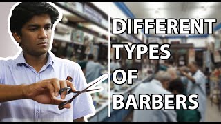 Different Types of Barbers  Manish Kharage [upl. by Gypsy]