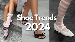 Top 10 Shoe Trends 2024 [upl. by Mossolb]