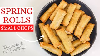 NIGERIAN VEGETABLE SPRING ROLL RECIPE [upl. by Lleuqram]