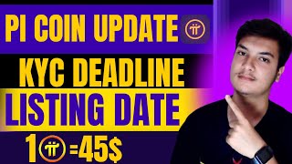 PI network new update  Pi coin latest news  1 PI45  PI Kyc deadline  Cryptomentary [upl. by Earley]