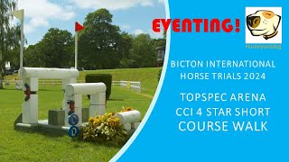 A Walk Around the Topspec Arena Bicton International Horse Trials 4S Thursday [upl. by Atsahc]