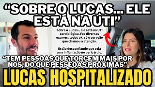 CAROL FALA QUE O LUCAS FICOU HOSPITALIZADO [upl. by Irafat]