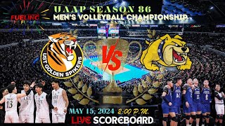 UST GROWLING TIGERS VS NU BULLDOGS  UAAP SEASON 86 MENS VOLLEYBALL [upl. by Fayina82]