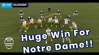 Notre Dame Comes up CLUTCH in their win vs Texas AampM [upl. by Eloisa]