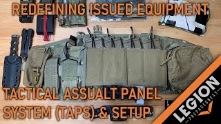 Tactical Assault Panel System TAPS Setup  Redefining Issued Equipment Episode 4 [upl. by Graeme427]