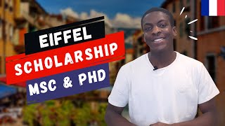 Eiffel MASTERS amp PHD Scholarship in FRANCE [upl. by Ahsyekat]