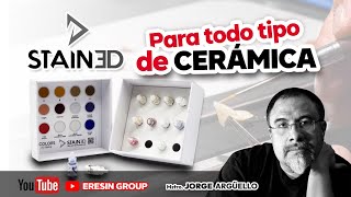 RESUMEN MESA TÉCNICA MSTRO JORGE ARGUELLO SOBRE STAIN UNIVERSALES PARA CERAMICAS DENTALES 3D [upl. by Norah]