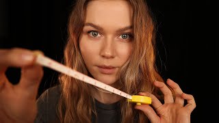 ASMR Measuring Everything on Your Face Soft Spoken Personal Attention [upl. by Ggerc]