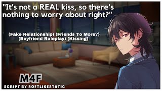 Kissing Your Friend As A Joke Turns Into More Boyfriend Roleplay Friends To Lovers M4F ASMR [upl. by Nodearb341]