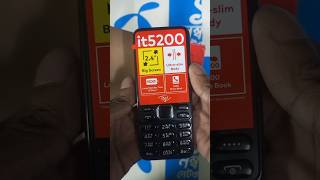 Itel button phone model 5200 unboxing battry 1500mAh technicalmahabub360itel it5200 [upl. by Atiugal]