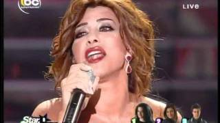 Live Najwa Karam Ma Fi Noum Star Academy 8 Lebanon 15072011Live [upl. by Suillenroc]