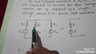 Millmans TheoremCircuit Theory1 [upl. by Sydney774]