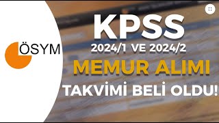 2024 KPSS ÖSYM MERKEZİ ATAMA TARİHLERİ AÇIKLANDI KPSS ATAMALARI NE ZAMAN YAPILACAK BELLİ OLDU [upl. by Kabob]