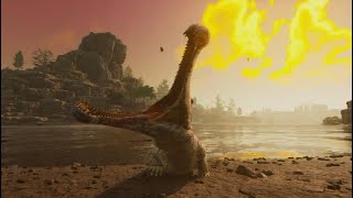 Grand Plains Is Not Safe  Path of Titans Sarcosuchus gameplay [upl. by Eatnahs]