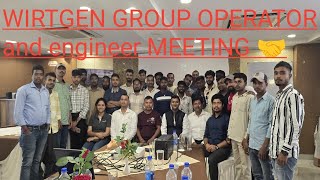 video Wirtgen Group operator meeting 🤝 [upl. by Norword]