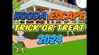 Hooda Escape Trick or Treat 2024  Walkthrough  Hints  Cheats [upl. by Jehovah]