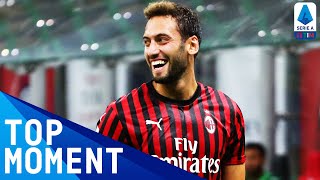 Çalhanoğlu Scores a SENSATIONAL Free Kick  Milan 11 Atalanta  Top Moment  Serie A TIM [upl. by Cromwell621]