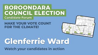 Glenferrie Ward  Boroondara Candidates Forum 2024 [upl. by Linzy]