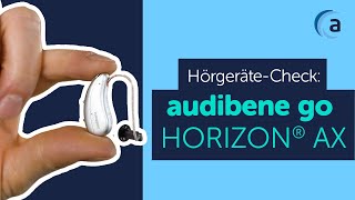 ✅ HörgeräteCheck 2023 audibene go HORIZON® AX AkkuHörgerät [upl. by Ailesor]