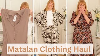 Matalan Summer Clothing Haul [upl. by Ellehcal510]