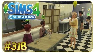 Doppelschicht im Restaurant 318 Die Sims 4 Gaumenfreuden  Gameplay  Lets Play [upl. by Frances]