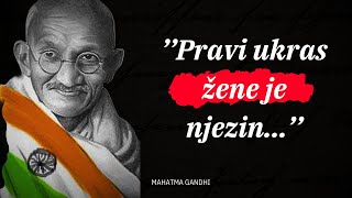 Mahatma Gandhi  Inspirativni Citati za Transformaciju Života [upl. by Atirabrab]