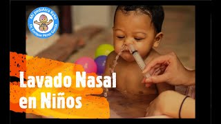 Lavado nasal en niños [upl. by Karab178]