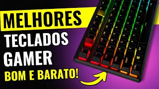 TOP 6 MELHOR Teclado Gamer BOM e BARATO 2024 CUSTO BENEFÍCIO [upl. by Llenyl]