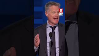 Steve Kerr Returns To Chicago For DNC Speech Tells Trump Night Night [upl. by Yenal]